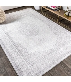 Jonathany Silk Orchid SOR101A Gray Area Rug 3 ft. X 5 ft. Rectangle