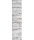 Loom Modern Strie' Gray/Black 2 ft. x 8 ft. Runner Rug