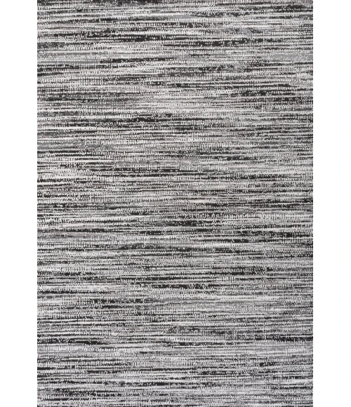 Loom Modern Strie' Black/Gray 3 ft. x 5 ft. Area Rug