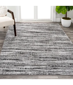 Jonathany Silk Orchid SOR200C Black/Gray Area Rug 3 ft. X 5 ft. Rectangle