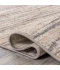 Loom Modern Strie' Beige/Gray 2 ft. x 8 ft. Runner Rug