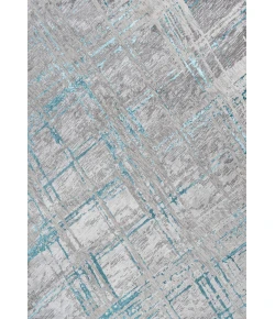 Jonathany Silk Orchid SOR201A Gray/Turquoise Area Rug 7 ft. 9 in. X 10 ft. Rectangle