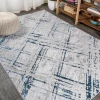 Jonathany Silk Orchid SOR201B Gray/Blue Area Rug 7 ft. 9 in. X 10 ft. Rectangle