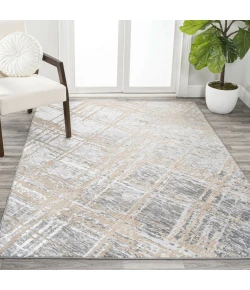 Jonathany Silk Orchid SOR201C Beige/Gray Area Rug 7 ft. 9 in. X 10 ft. Rectangle