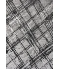 Slant Modern Abstract Black/Gray 5 ft. x 8 ft. Area Rug