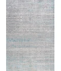 Tidal Modern Strie' Gray/Turquoise 4 ft. x 6 ft. Area Rug