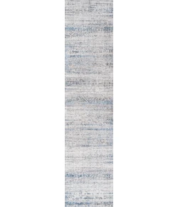 Jonathany Silk Orchid SOR202B Gray/Blue Area Rug 2 ft. X 10 ft. Runner