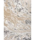 Swirl Marbled Abstract Beige/Ivory 5 ft. x 8 ft. Area Rug
