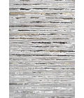 Batten Modern Stripe Gray/Black 3 ft. x 5 ft. Area Rug