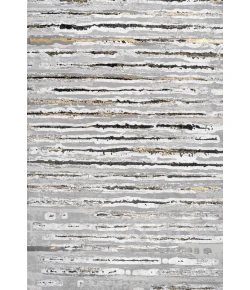 Jonathany Silk Orchid SOR204B Gray/Black Area Rug 7 ft. 8 in. X 10 ft. Rectangle