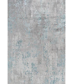 Jonathany Silk Orchid SOR205A Gray/Turquoise Area Rug 7 ft. 8 in. X 10 ft. Rectangle
