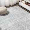 Jonathany Silk Orchid SOR206A Gray/Turquoise Area Rug 7 ft. 8 in. X 10 ft. Rectangle