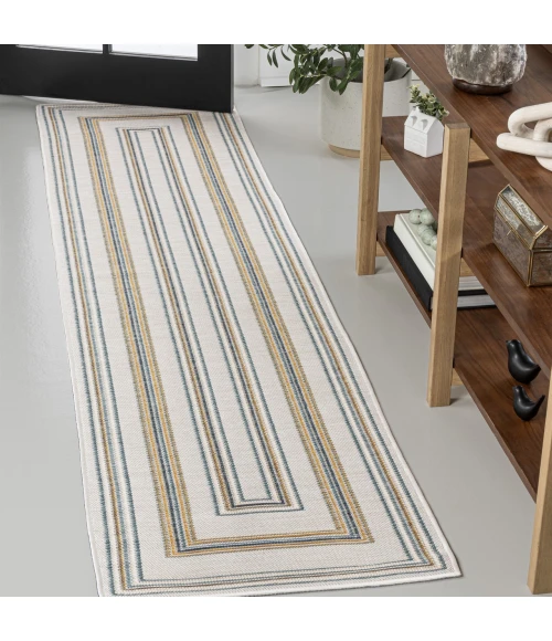 Jonathan Y SAVANNAH Cream SVH101A 2ft. X 8ft. Rect. Rug