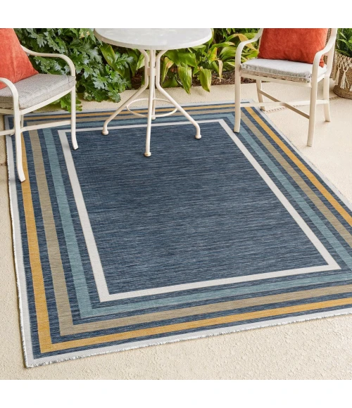 Jonathan Y SAVANNAH Blue SVH108A 7ft.-9in. X 10ft. Rect. Rug