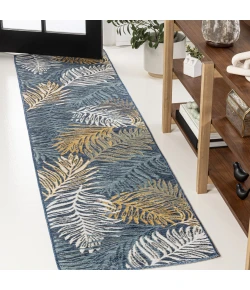 Jonathan Y SAVANNAH Blue SVH108A 2ft. X 8ft. Rect. Rug