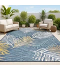 Jonathan Y SAVANNAH Blue SVH108A 3ft.-3in. X 5ft. Rect. Rug