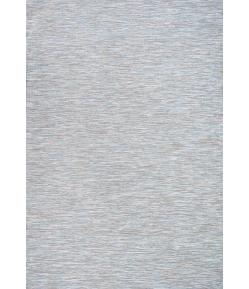 Ethan Modern Flatweave Solid Gray 3 ft. x 5 ft. Indoor/Outdoor Area Rug
