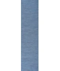 Ethan Modern Flatweave Solid Blue 2 ft. x 8 ft. Indoor/Outdoor Runner Rug