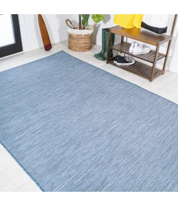 Jonathany Tuscan Sun Collection TSN100B Blue Area Rug 4 ft. X 6 ft. Rectangle