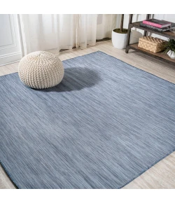 Jonathany Tuscan Sun Collection TSN100B Blue Area Rug 6 ft. 7 in. X 6 ft. 7 in. Square