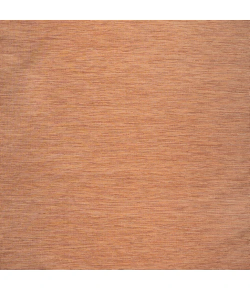 Ethan Modern Flatweave Solid Orange 6' Square Indoor/Outdoor Area Rug