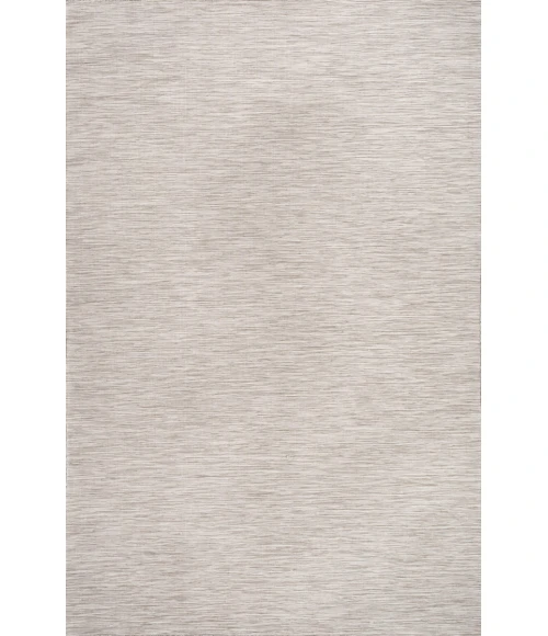 Ethan Modern Flatweave Solid Light Gray 3 ft. x 5 ft. Indoor/Outdoor Area Rug