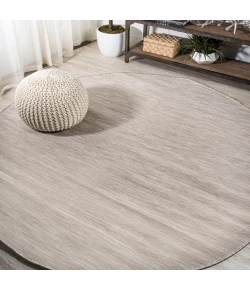 Jonathany Tuscan Sun Collection TSN100E Light Gray Area Rug 6 ft. 7 in. X 6 ft. 7 in. Round