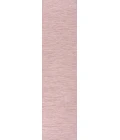 Ethan Modern Flatweave Solid Pink 2 ft. x 8 ft. Indoor/Outdoor Runner Rug