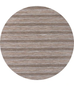 Jonathany Tuscan Sun Collection TSN101A Brown/Natural Area Rug 6 ft. 7 in. X 6 ft. 7 in. Round