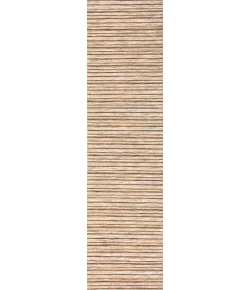Jonathany Tuscan Sun Collection TSN102B Brown/Natural Area Rug 2 ft. 2 in. X 8 ft. Runner