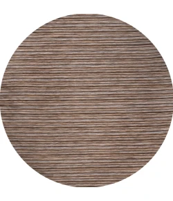 Jonathany Tuscan Sun Collection TSN102B Brown/Natural Area Rug 6 ft. 7 in. X 6 ft. 7 in. Round