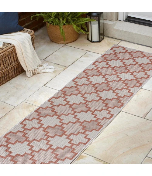 Jonathan Y TUSCAN SUN COLLECTION Blue TSN200B 2ft. X 7ft.-10in. Rect. Rug