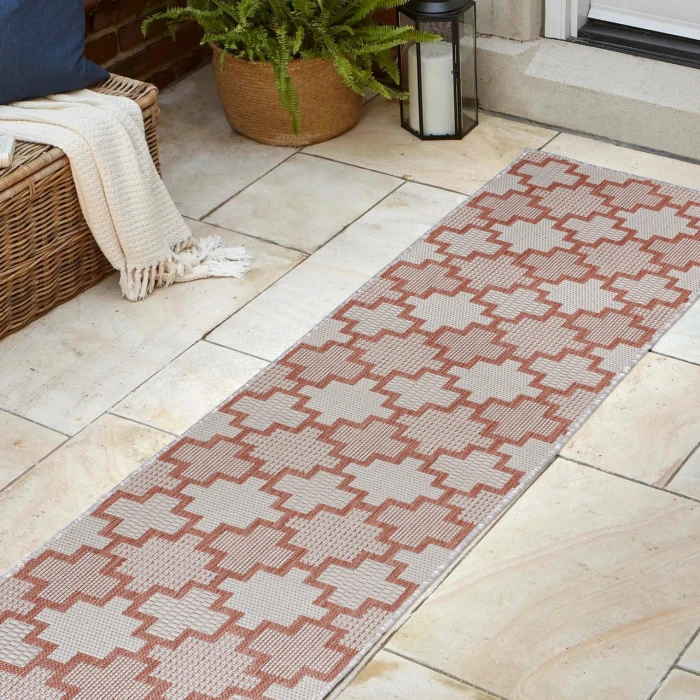Jonathan Y TUSCAN SUN COLLECTION Blue TSN200B 2ft. X 7ft.-10in. Rect. Rug