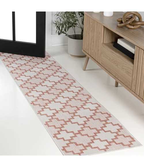 Jonathan Y TUSCAN SUN COLLECTION Blue TSN200B 2ft. X 7ft.-10in. Rect. Rug