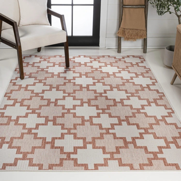 Jonathan Y TUSCAN SUN COLLECTION Pink TSN200A 5ft.3in. X 7ft.7in. Rect. Rug
