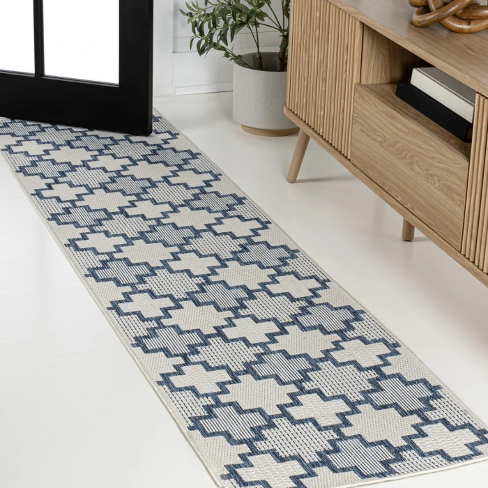 Jonathan Y TUSCAN SUN COLLECTION Black TSN201A 2ft. X 7ft.-10in. Rect. Rug