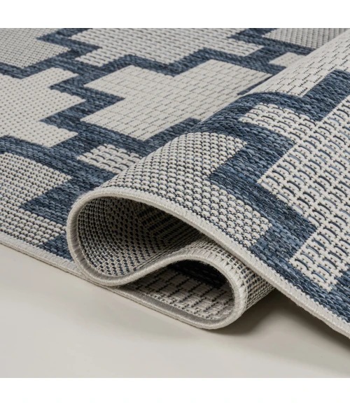 Jonathan Y TUSCAN SUN COLLECTION Blue TSN200B 2ft.-11in. X 4ft.-11in. Rect. Rug