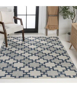 Jonathan Y TUSCAN SUN COLLECTION Blue TSN200B 2ft.-11in. X 4ft.-11in. Rect. Rug