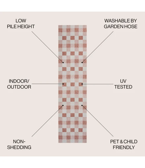 Jonathan Y TUSCAN SUN COLLECTION Blue TSN201C 2ft. X 7ft.-10in. Rect. Rug