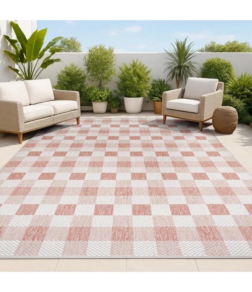 Jonathan Y TUSCAN SUN COLLECTION Pink TSN201B 2ft.-11in. X 4ft.-11in. Rect. Rug