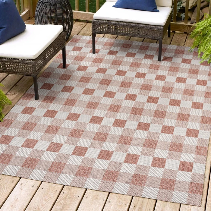 Jonathan Y TUSCAN SUN COLLECTION Pink TSN201B 4ft. X 6ft. Rect. Rug