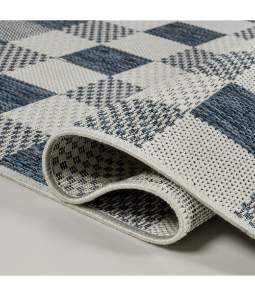 Jonathan Y TUSCAN SUN COLLECTION Blue TSN201C 2ft.-11in. X 4ft.-11in. Rect. Rug