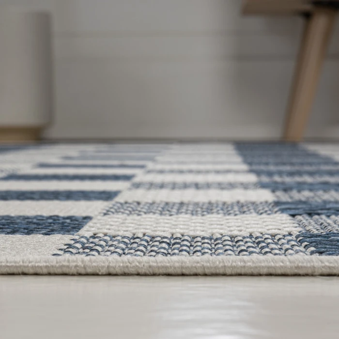 Jonathan Y TUSCAN SUN COLLECTION Blue TSN201C 2ft.-11in. X 4ft.-11in. Rect. Rug