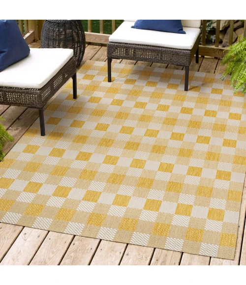 Jonathan Y TUSCAN SUN COLLECTION Yellow TSN201D 2ft.-11in. X 4ft.-11in. Rect. Rug