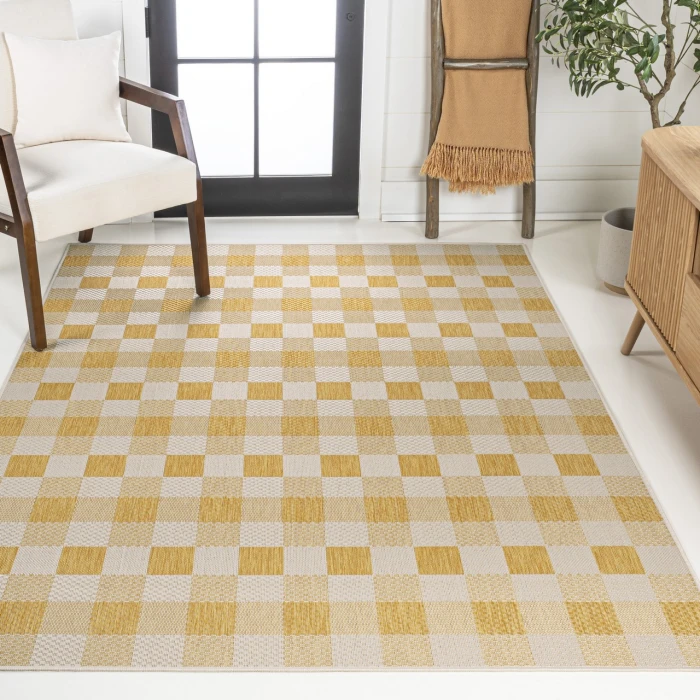 Jonathan Y TUSCAN SUN COLLECTION Yellow TSN201D 5ft.3in. X 7ft.7in. Rect. Rug