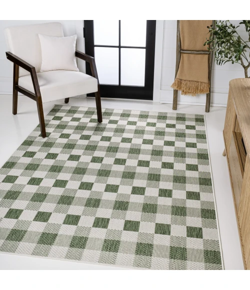 Jonathan Y TUSCAN SUN COLLECTION Green TSN201E 2ft.-11in. X 4ft.-11in. Rect. Rug