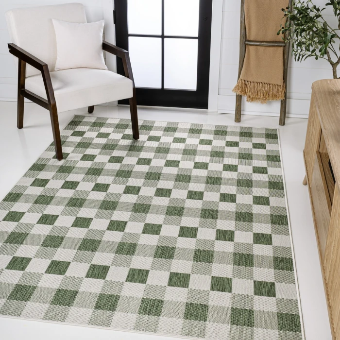 Jonathan Y TUSCAN SUN COLLECTION Green TSN201E 5ft.3in. X 7ft.7in. Rect. Rug
