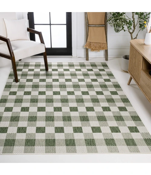 Jonathan Y TUSCAN SUN COLLECTION Green TSN201E 2ft.-11in. X 4ft.-11in. Rect. Rug