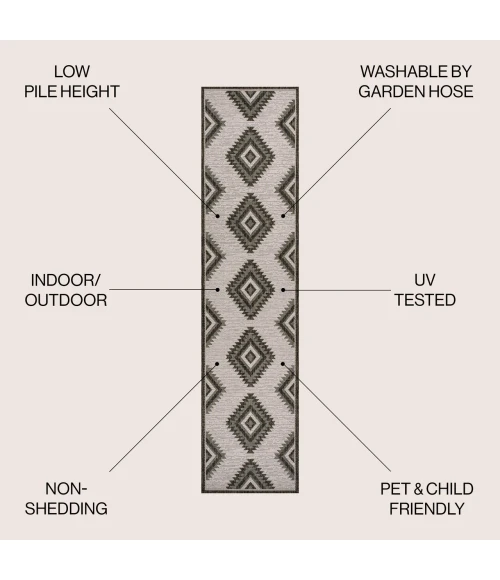 Jonathan Y TUSCAN SUN COLLECTION Pink TSN202B 2ft. X 7ft.-10in. Rect. Rug