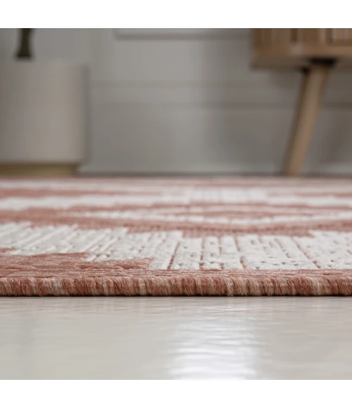 Jonathan Y TUSCAN SUN COLLECTION Pink TSN202B 4ft. X 6ft. Rect. Rug
